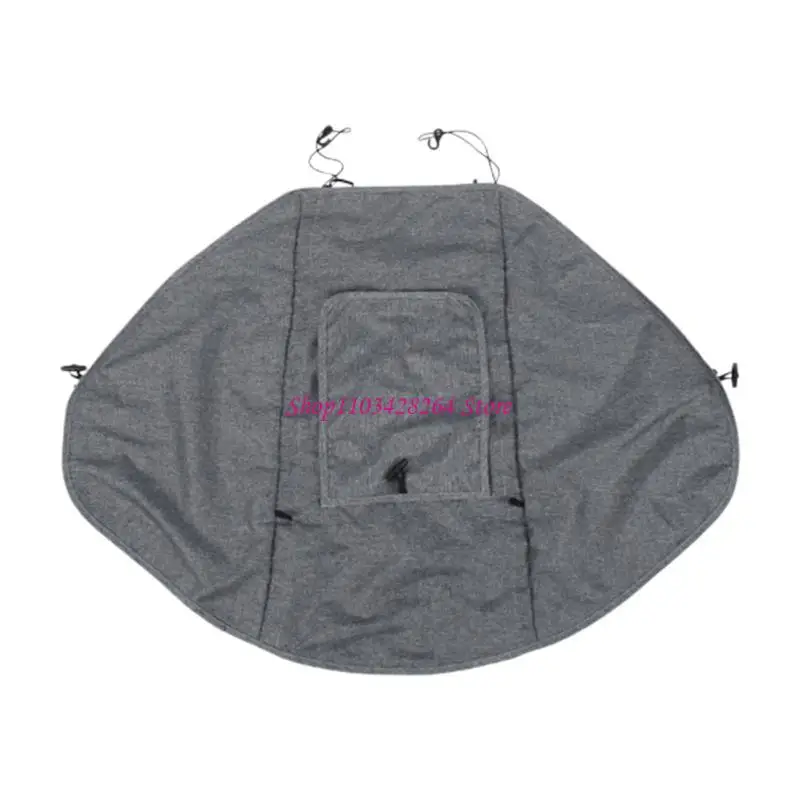 Waterproof Strollers Sun Shade For Infant During Park Visits And Shopping Trip Black/Gray