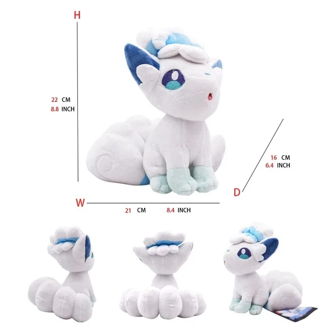 Pokémon Großes Plüschtier, Erd-Schildkröte, Huangyan-Wolf, Soloya, Feurdrache, Spielzeugpuppe, Plüschtier Chi – Detail 27