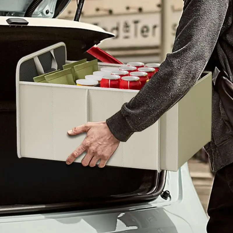 Car Storage Trunk Collapsible Car Trunk Storage Organizer Collapsible Car Trunk Storage Organizer Sturdy Organization Container