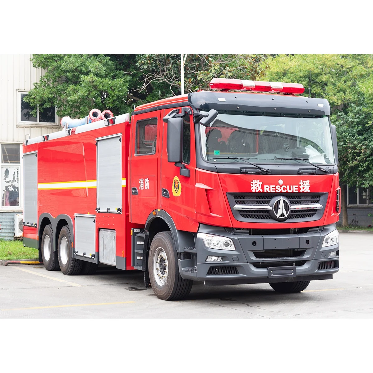 Beiben 16-Ton Water Tank Fire Truck