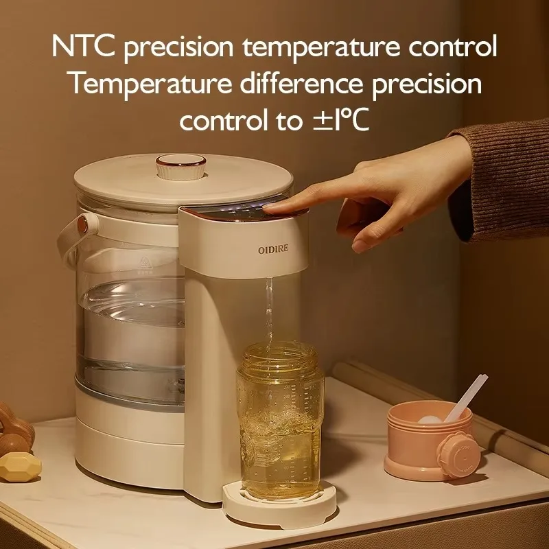 2.5L thermostat glass baby milk formula water dispenser electric desktop water dispenser kettle