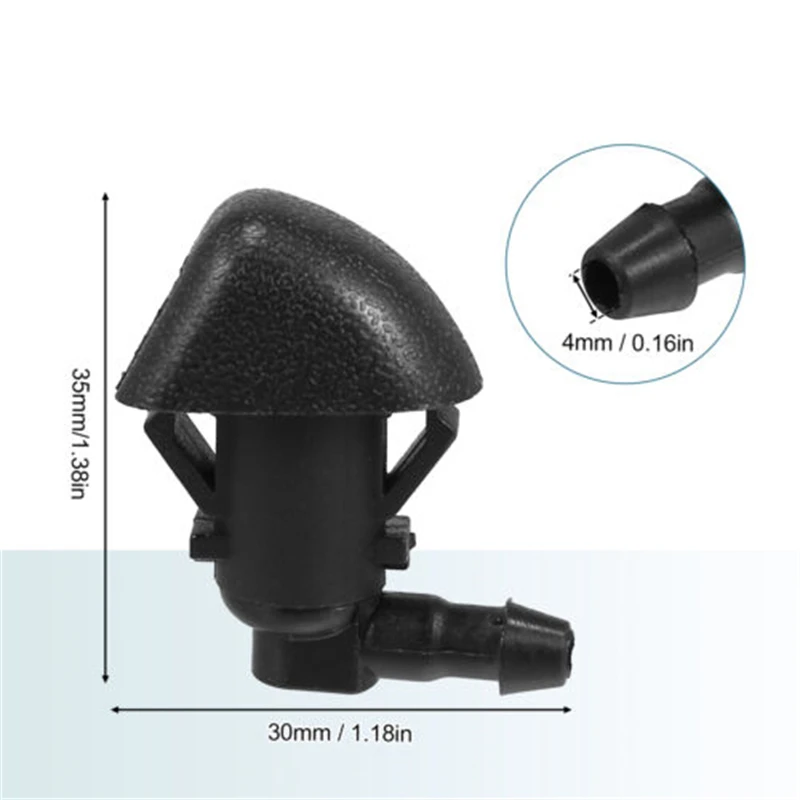 76810-SZA-A01ZA Windshield Washer Nozzle Set for Honda Pilot 2009 2010 2011 2012 2013 2014 2015 Car Accessories