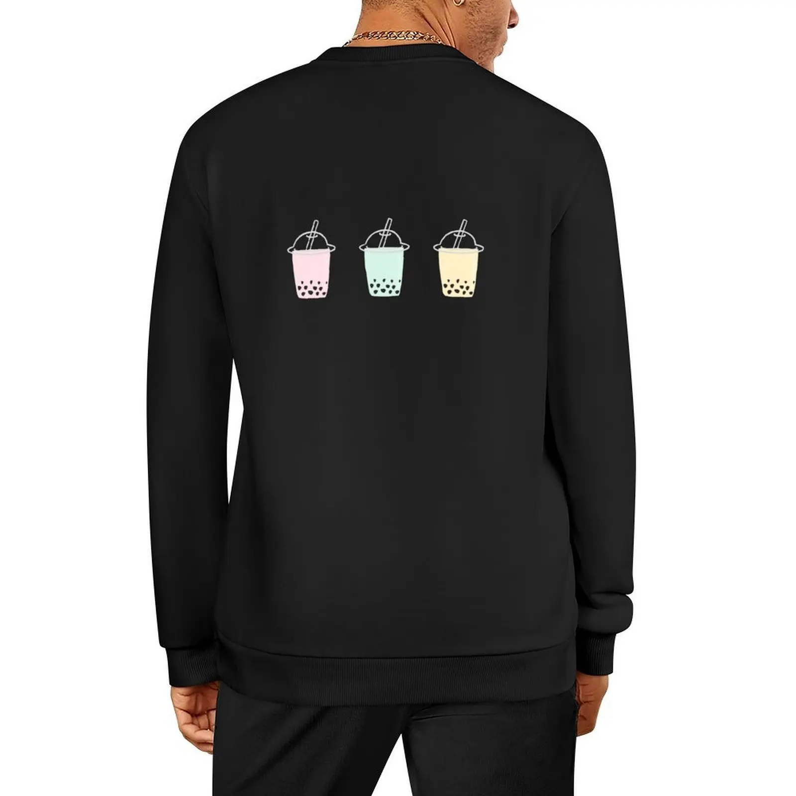 

bubble tea Pullover men clothing graphic t shirts men male clothes men's clothing aesthetic sweatshirts