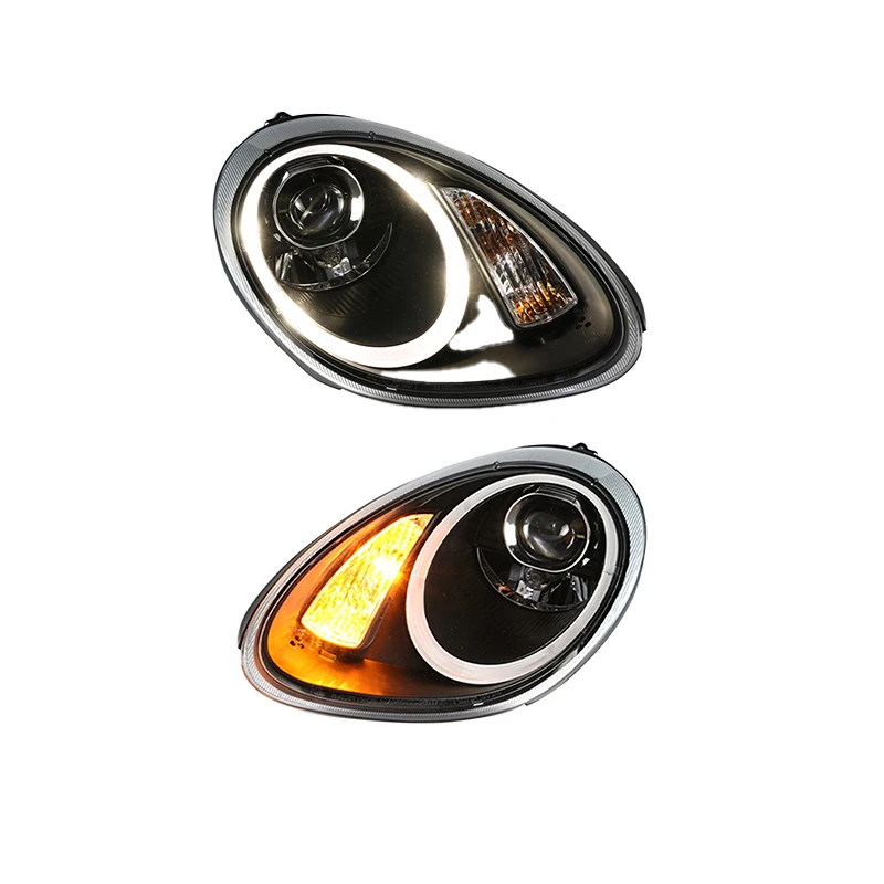 

For Porsche 987 Cayman 2004 2008 Head Lights 987.1 987 Headlights Upgrade Led Rear Brake Lights Stop Lamp 718 Rear Lamp Assembly