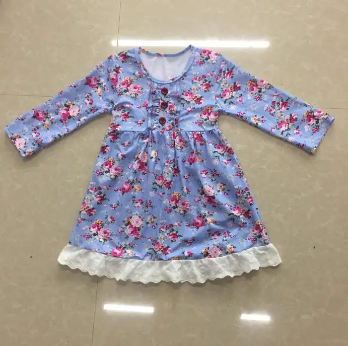 Girls baby dresses girls clothing boutique cotton material summer breathable and comfortable skin-friendly children clothes