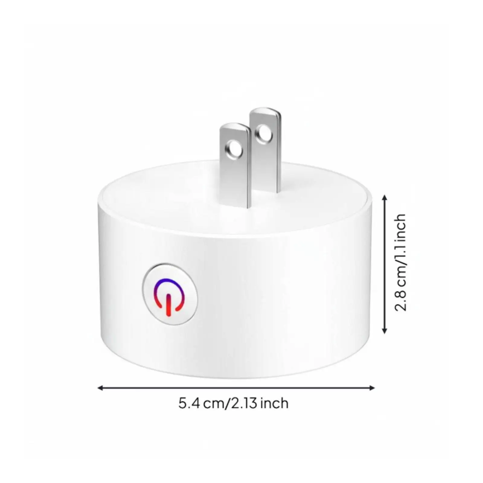 Intelligent Outlet Energy US Standard Intelligent Outlet Schedule & Timer Function Remote Control Outlet for Homeowners,