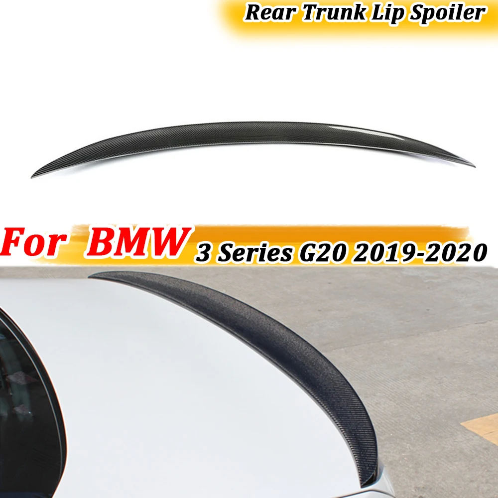 

Carbon Fiber Rear Trunk Lip Spoiler For BMW 3 Series G20 320i 330i Spoiler 2019-2020 Rear Spoiler Boot Wings Body Kits