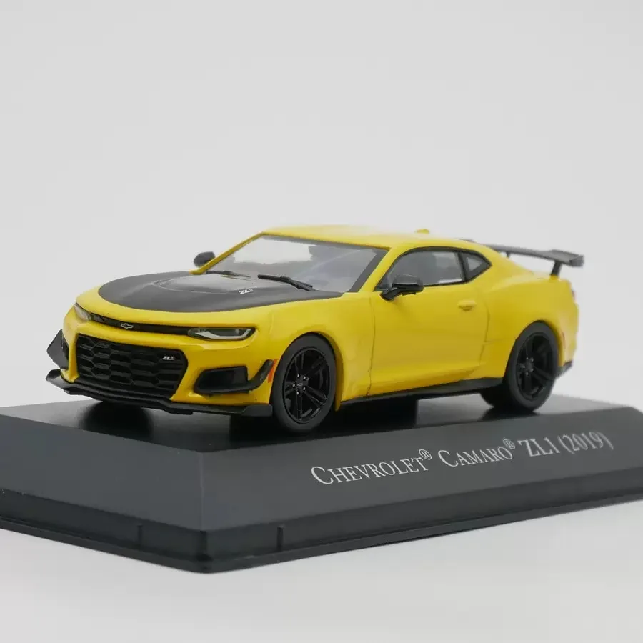 1:43 Scale Camaro ZL1 2019 Alloy Car Model Collection Ornaments