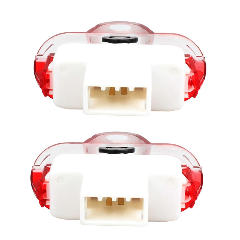 2Pcs LED Car Door Emblems Lights Projector Accessories For Ford Mondeo MK4 BA7 2007 2008 2009 2010 2011 - 2015 Courtesy Lamps