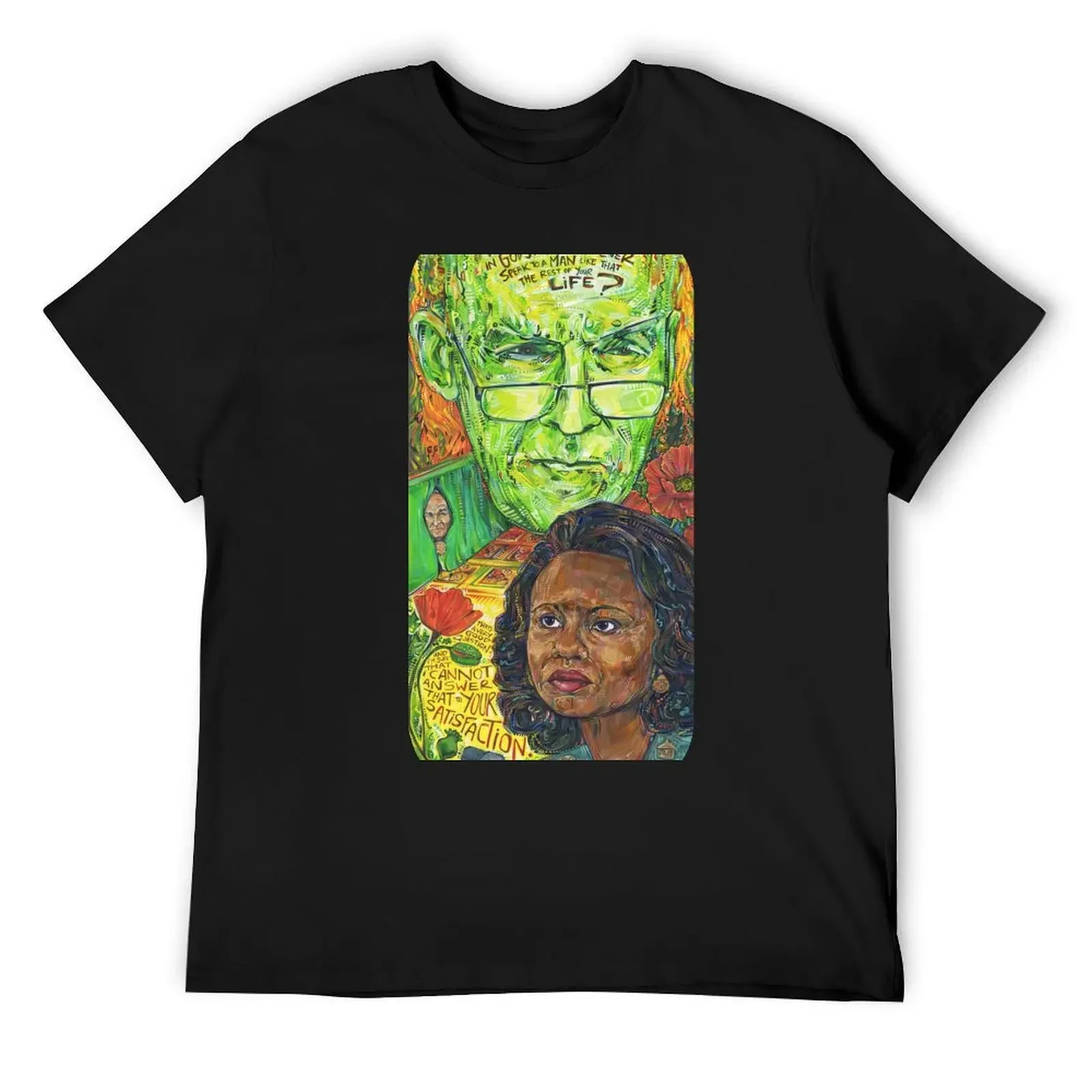 

Anita Hill Painting - 2017 T-Shirt summer clothes plus sizes gifts for boyfriend fitted t shirts for men