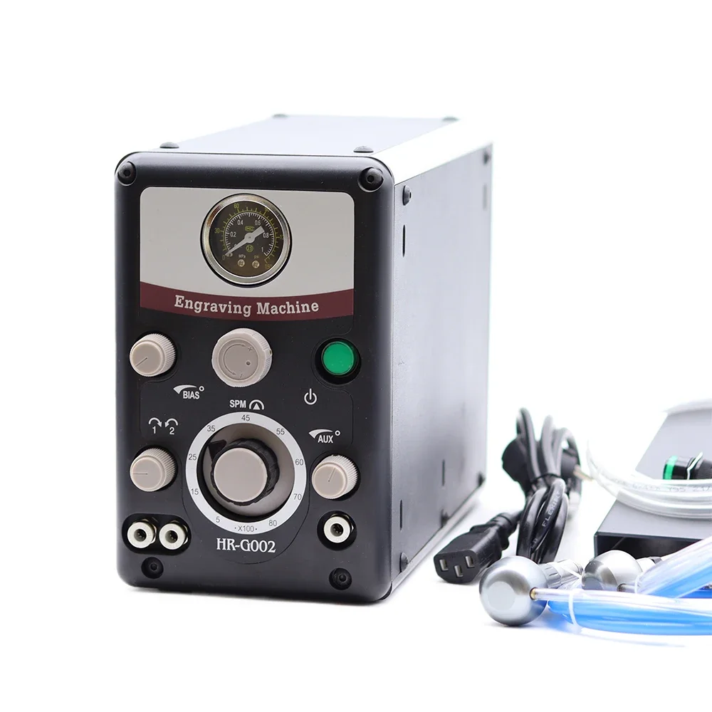 New Type Graver Machine 0-8000 Strokes Min Pneumatic Engraving Tools Jewelry Engraving Device Rated 4.7 /5 b