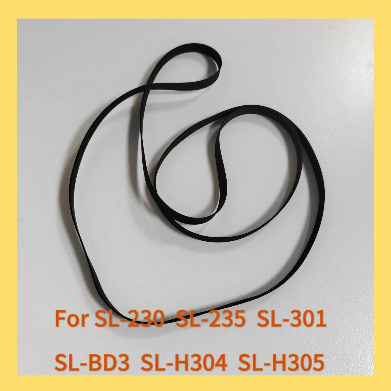 A Belt For TECHNICS SL-230 SL-235 SL-301 SL-BD3 SL-H304 SL-H305 Turntable Black Belt Replacement