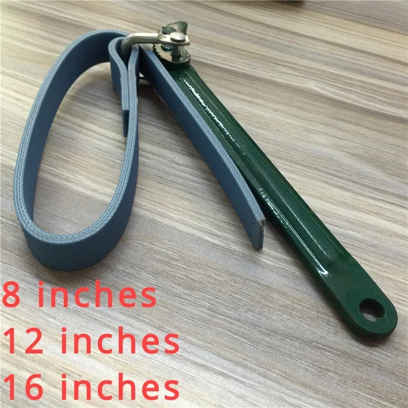 Outils de quincaillerie multi-énergie cinétique : filtre à chaîne, filtre à courroie / grille de démontage d'huile / clé de filtre 8 pouces, 21 pouces, 16 pouces
