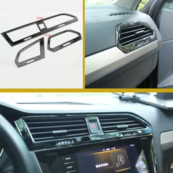 My good car For Volkswagen VW Tiguan L 2017-2020 Air conditioning outlet patch stainless Accessories