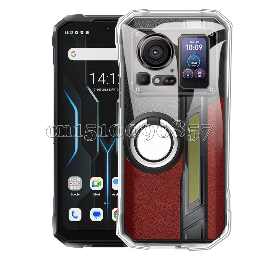 Funda con soporte de anillo para HOTWAV Hyper 7 Pro, cubierta suave de TPU con soporte para HOTWAV Hyper 7Pro