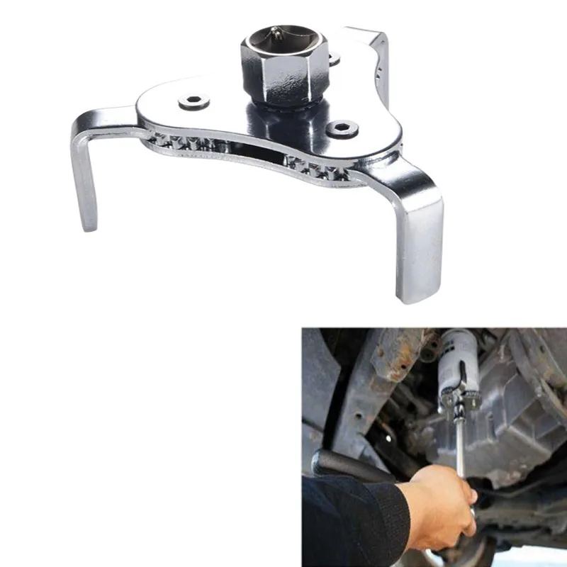 

1PC Oil Filter Wrench Universal Adjustable Install Uninstall Removal Key Repairing Tool