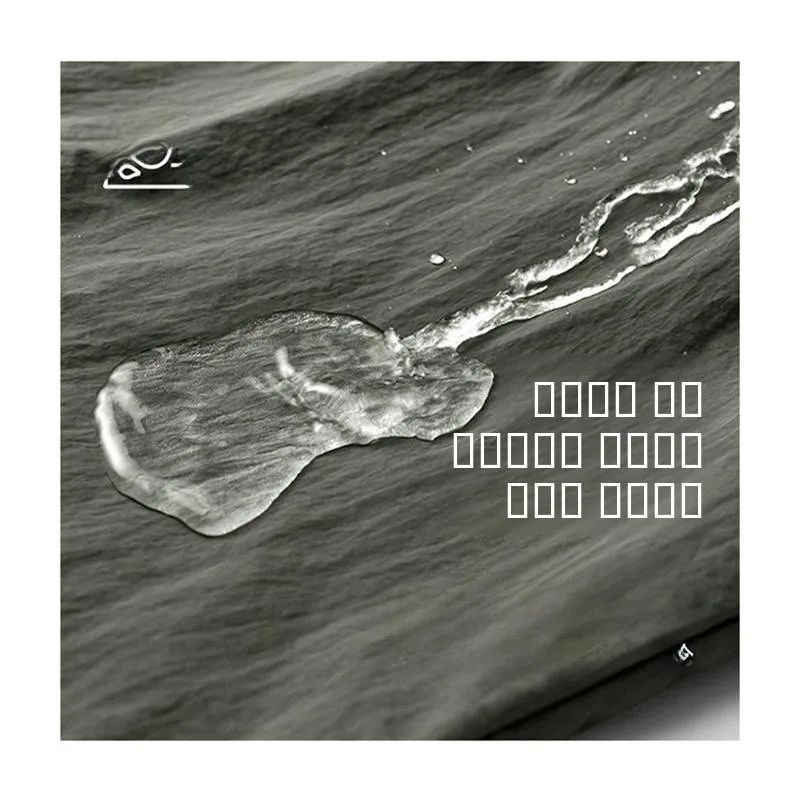 Diyu englong الرجال يندبروف مقاوم للماء لينة ell Jaet الوقوف طوق فضفاض صالح عادية Sle نسيج النايلون معطف الخريف الشتاء