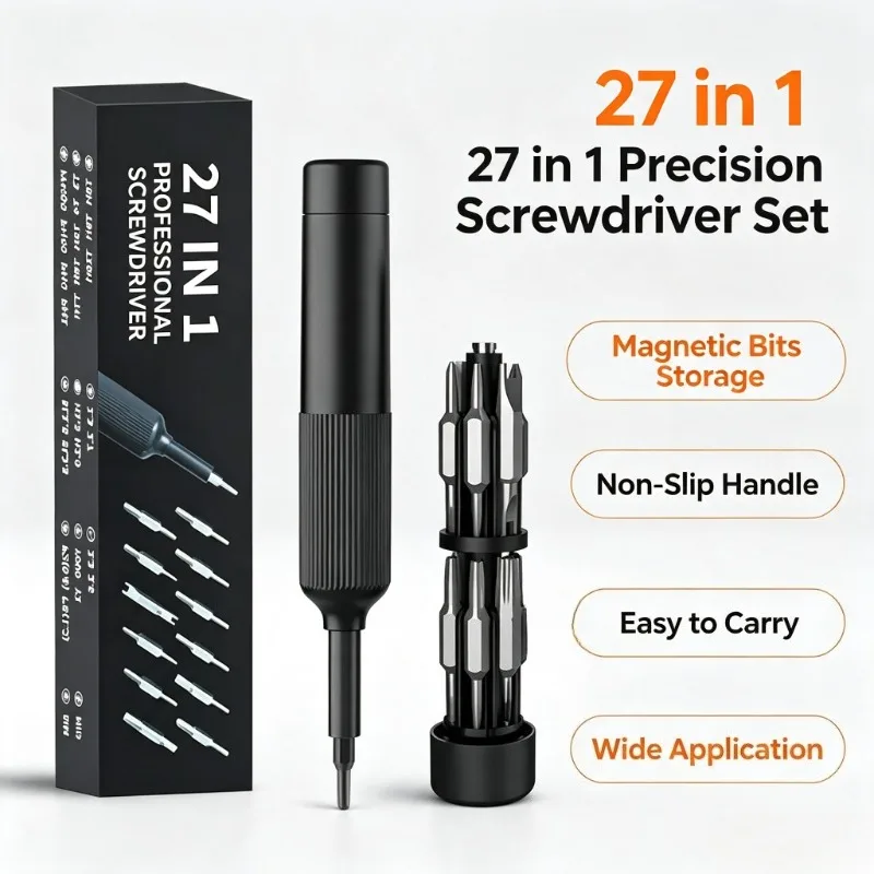 27 in 1 Mini Precision Screwdriver Set Repair Tool for Phone Computer Eyeglass