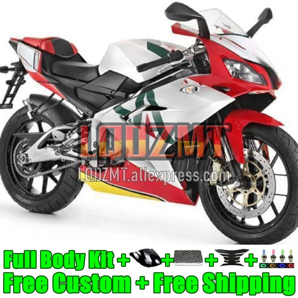 Factory Red Injection For Aprilia RS 125 RS4 RS-125 RS125 2006 2007 2008 2009 2010 2011 13No.0 RSV125 06 07 08 09 11 Fairings