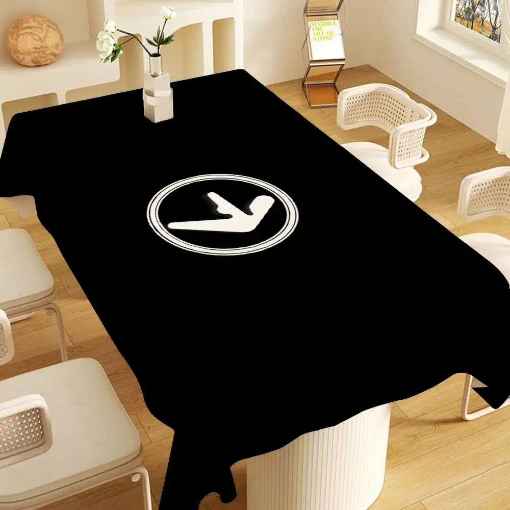 A-Aphex T-Twin Rectangle Tablecloths Printed Table Cloth For Farmhouse Holiday Wedding Party Dining Table Decor
