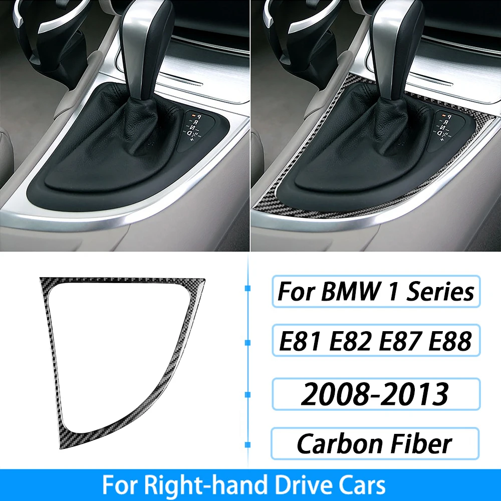 Voor BMW 1 Serie E81 E82 E87 E88 2008-2013 Koolstofvezel Stickers Automatische Versnellingspook Centrale Bedieningspaneel Power venster Lift