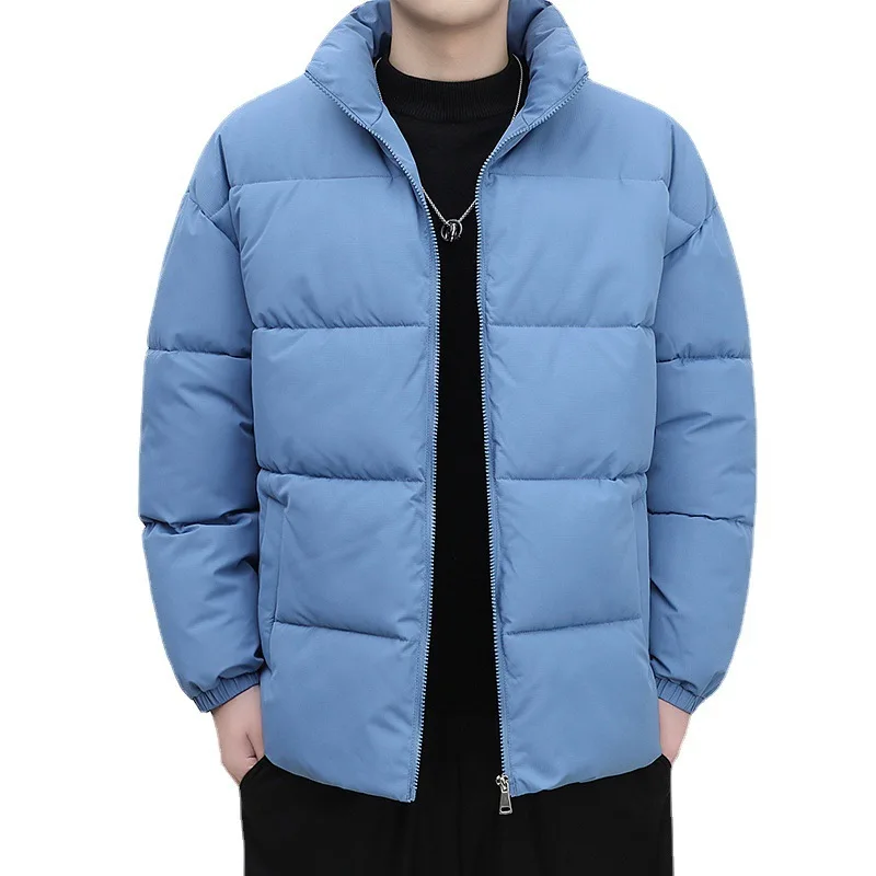 Down Padded Jacket, Autumn And Winter Trendy Brand, Thickened Coat, Printable Top, Men's Cotton Jacket