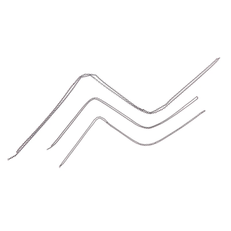 0.55mm/0.85mm/1.4mm x 300mm metalowy łańcuch Model zmodyfikowane części narzędzia do budowania Model wojskowy Scence DIY akcesoria