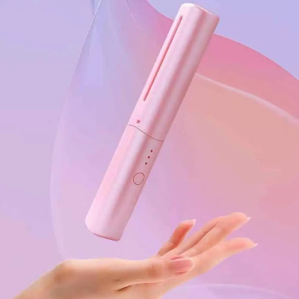 Electric Hot Hair Straighteners Hot Comb And Straightening Brush Heating Straight Curly Negative image 2