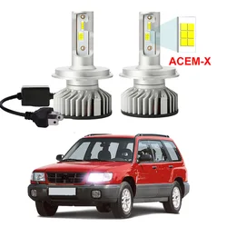 2Pcs For Subaru Forester SF 1997 1998 1999 2000 2001 2002 LED Headlight Bulbs with ACEM-X High LOW Beam