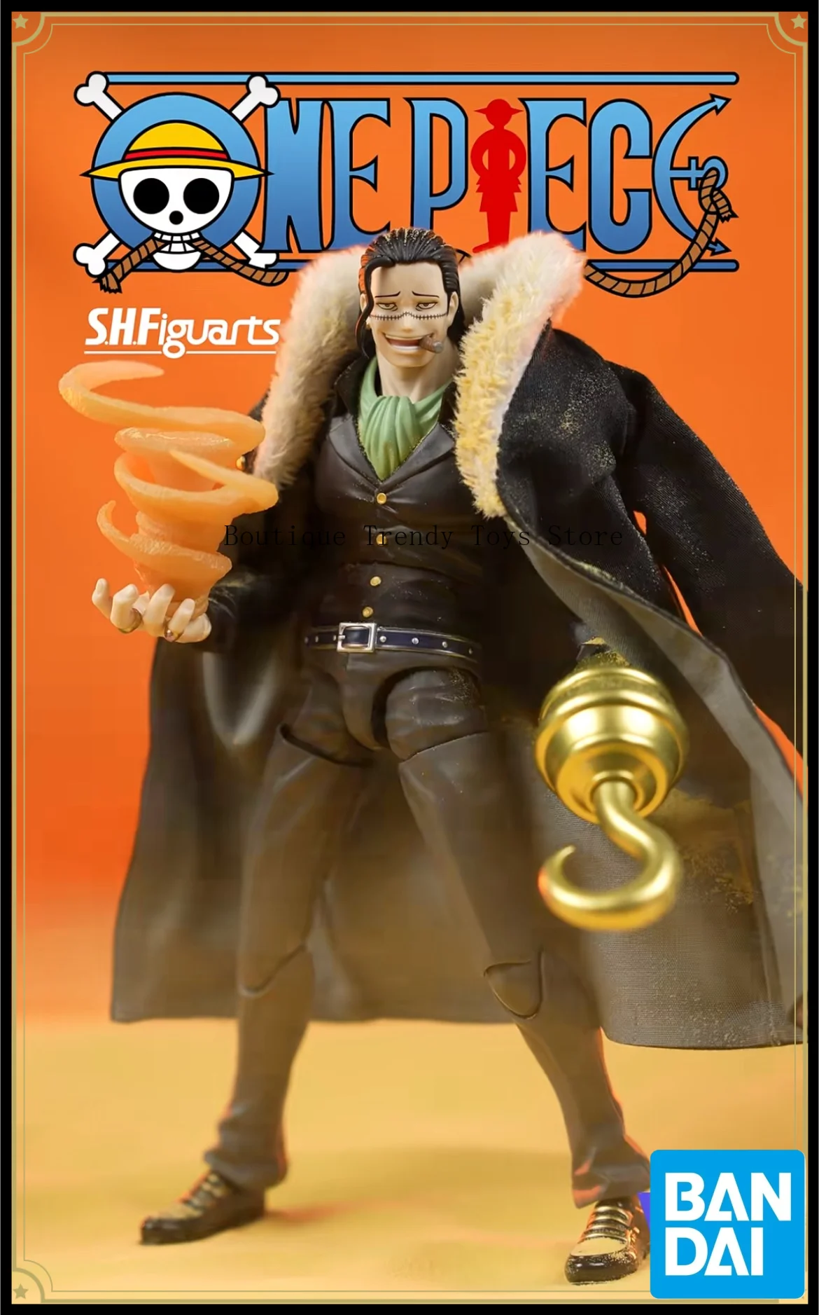 Bandai S.H.Figuarts One Piece Sir Crocodile Marineford Summit War Luffy Gear 3 Option Parts Set SHF Action Figure Model Toy view 2