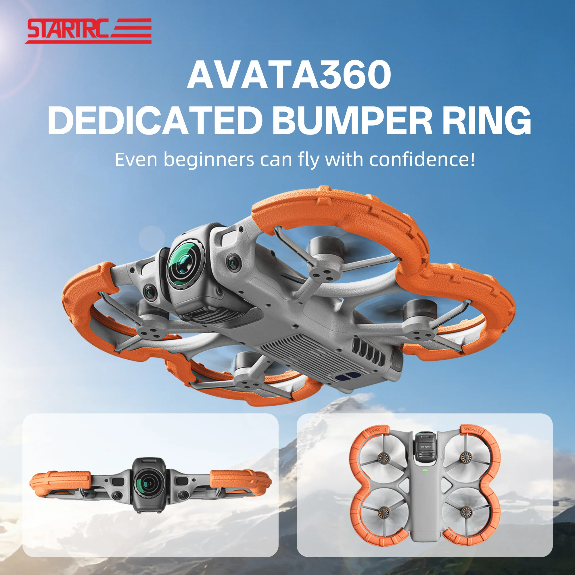 STARTRC フォトプロペラガード DJI AVATA 3 - Drone Propeller Guard のレビューと価格