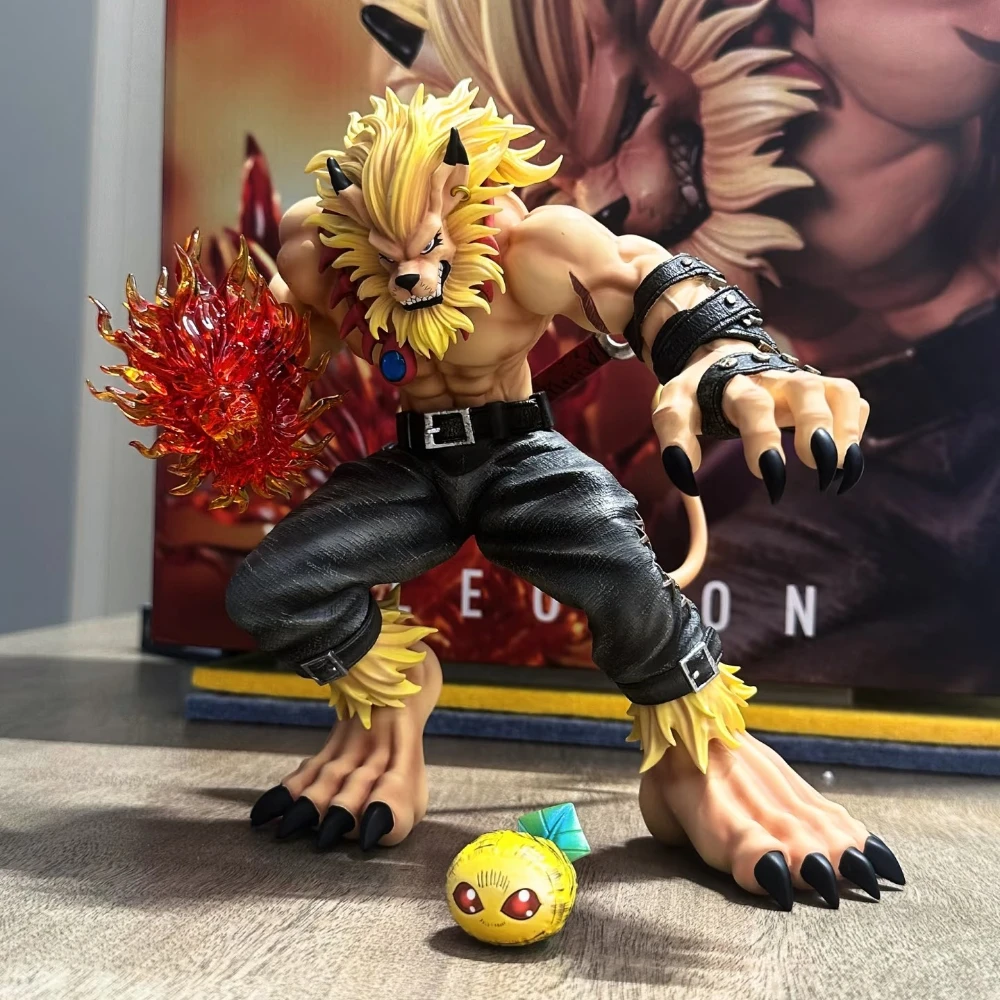 21 cm Soar Leomon Figura Nuovo Digimon Anime Figure Statua in PVC Modello da collezione Scrivania Ornamento Decorazione Migliori regali per i fan