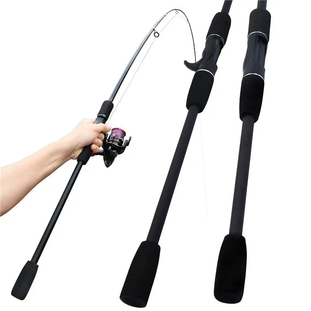 

ML Lure Fishing Rod Carbon Fiber Two Sections Fishing Rods EVA Foam Spinning Poles for Fishing Beginners Professionals