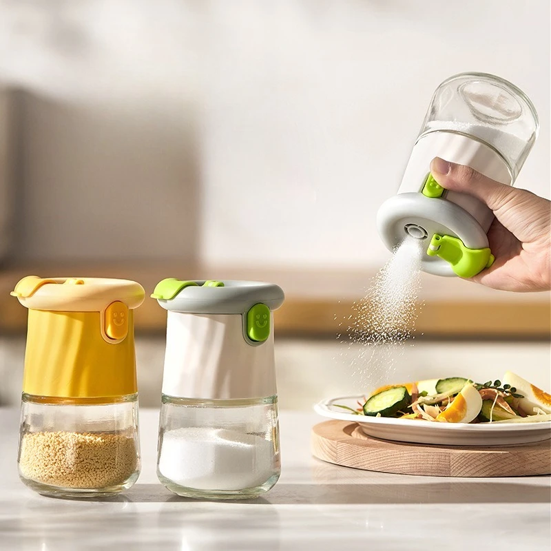 

LTT kitchen quantitative seasoning tank household controlled salt metering multi-functional seasoning bottle can