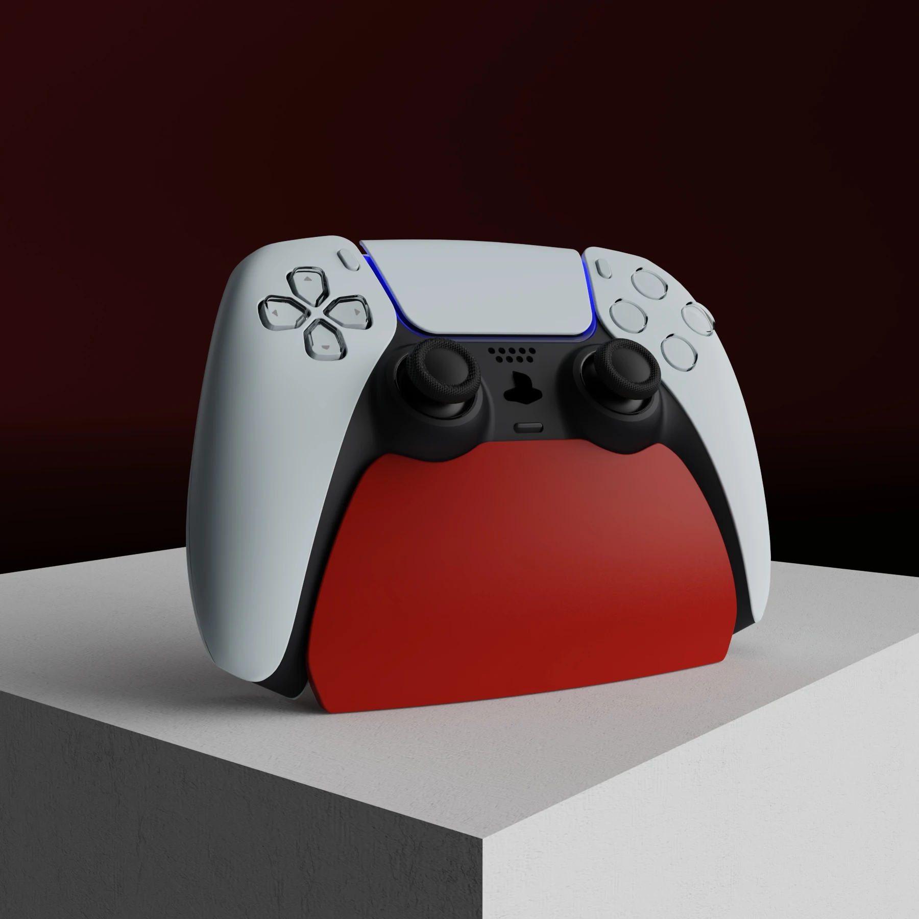 PlayVital-Soporte de pantalla para mando de ps5, accesorios de Gamepad, soporte de escritorio para mando de ps5 con almohadillas de goma