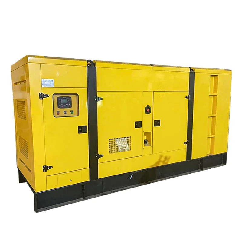 Factory price  8kw 20kva 50kva 100kva 200kva 500kva open silent type diesels generator set for home industry