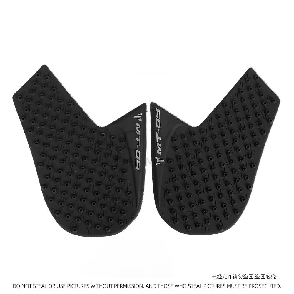 خزان دراجة نارية المضادة للانزلاق ملصقات الوقود الغاز غطاء تغليف حامي ملصق مائي لياماها MT-09 2014-2020 FZ-09 2014-2020 2019