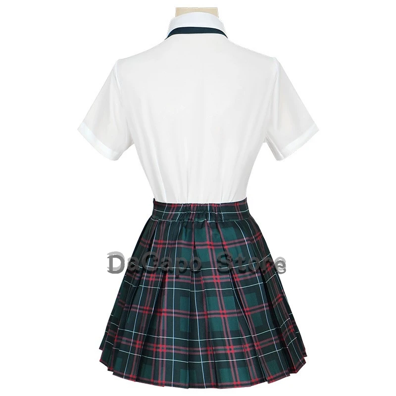 Calcinha anarquia cosplay traje camisa peruca meninas jk uniforme escolar mulher sexy kawaii festa de halloween terno anime calcinha & meia