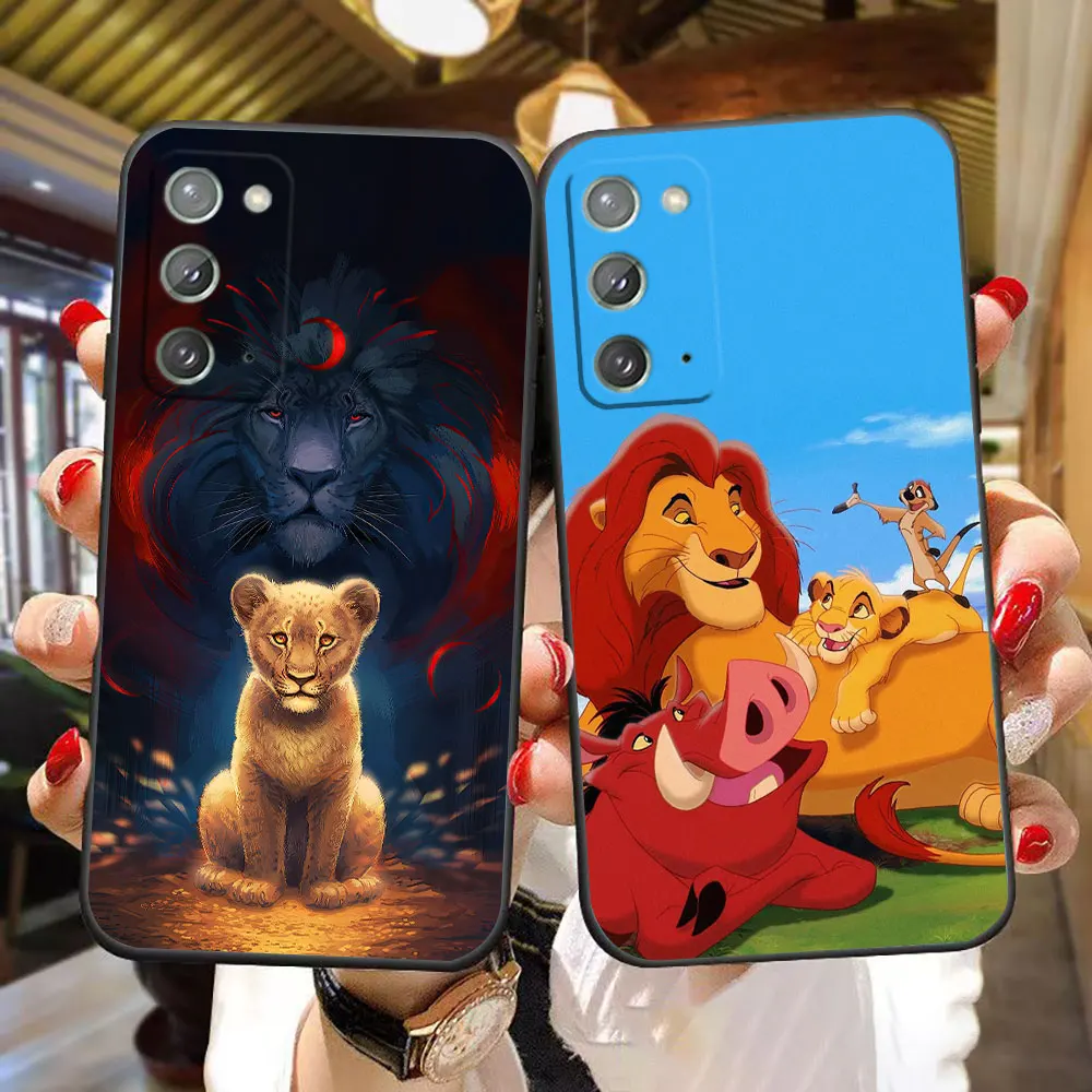 Anime The L-Lion K-King Phone Case For Samsung Galaxy NOTE 20 10 9 8 ULTRA LITE A14 A11 10 A10S A10E A04E A03 A03S A02 A02S Case