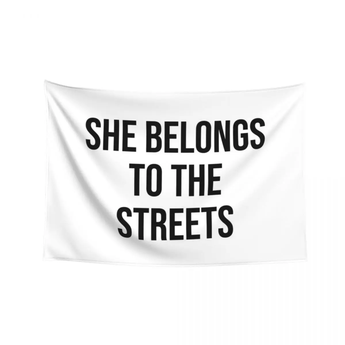 

She Belongs To The Streets - Cool Gift For Mom, Dad and Siblings Tapestry Cute Decor Tapestry