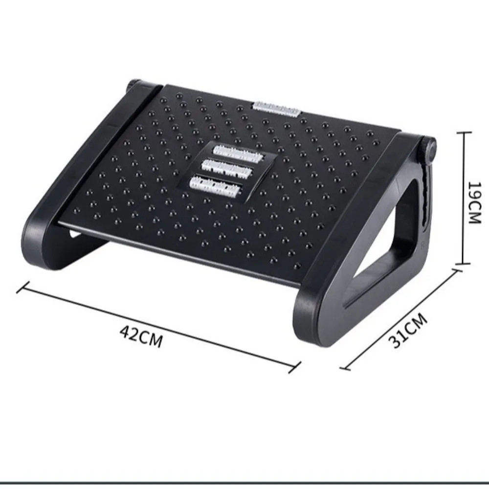 تدليك الأسطوانة مسند القدم مجلس قابل للتعديل ارتفاع المضادة للانزلاق رشاقته قدم البراز الراحة دعم مريح القدم البراز مكتب العمل
