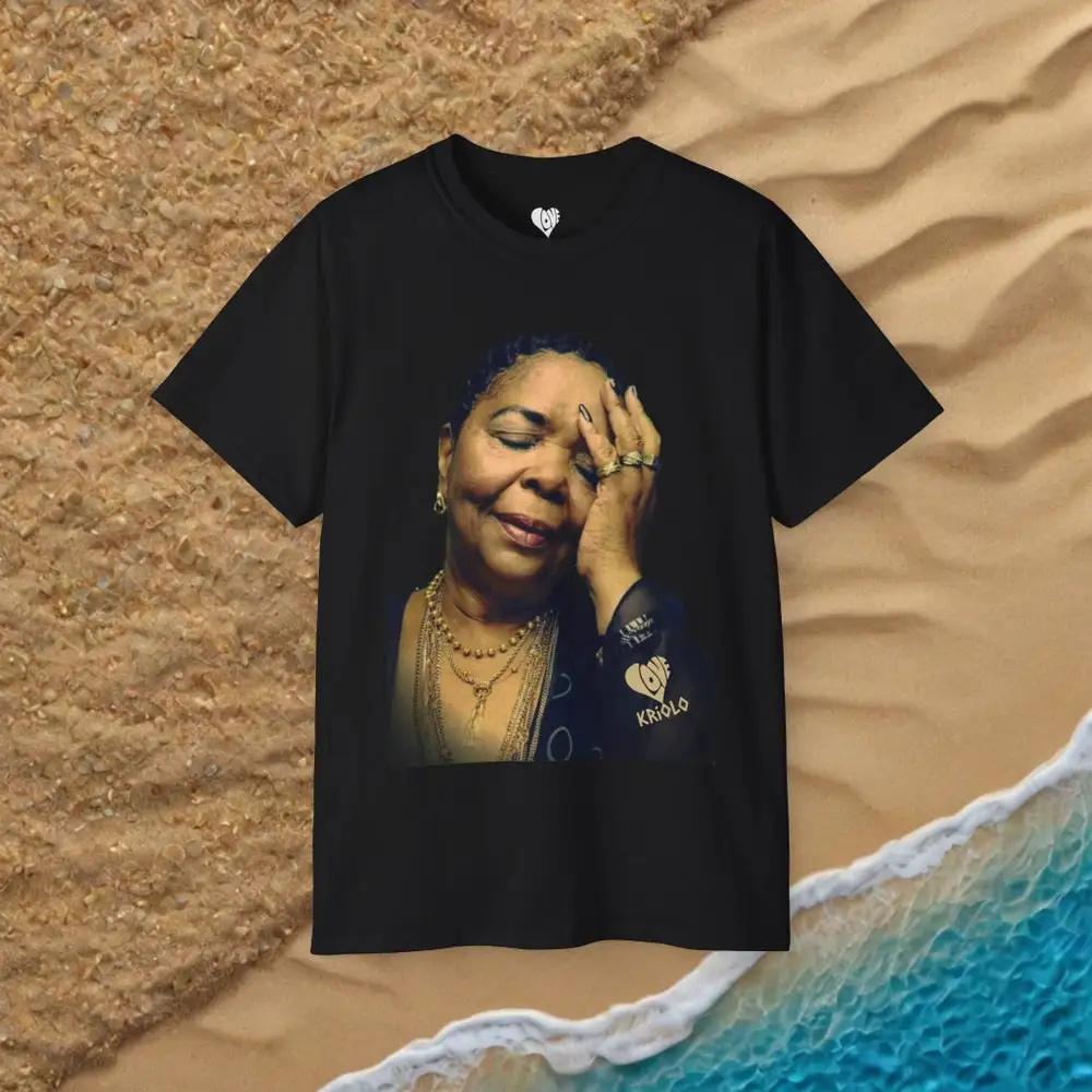 Cesaria Evora T-shirt  Cabo Verde  Unisex Ultra Cotton Tee  Love Kriolo