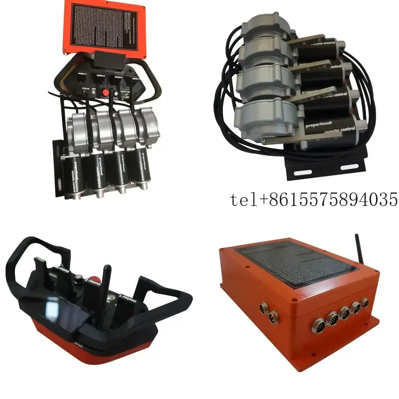 

Hot 24V waterproof motor wireless remote control crane lift