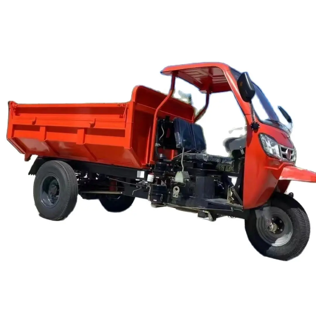 Diesel Wuzheng Construction Site Mazi Tricycle Agricultural Engineering Site Vehicle Dump Truck mountain tires