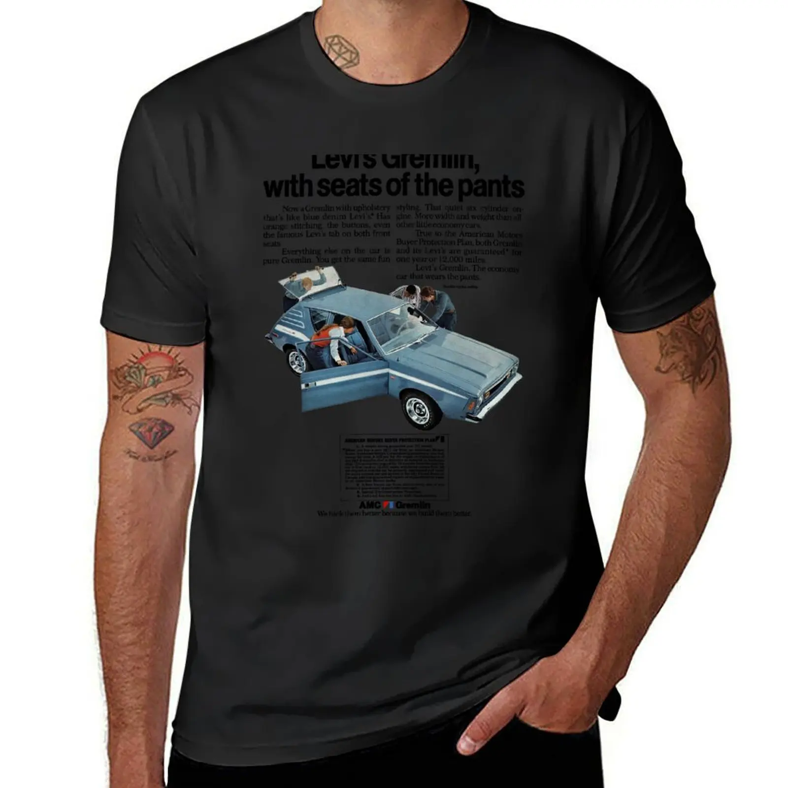 

AMC GREMLIN T-Shirt quick-drying plus sizes cute tops tshirts for men