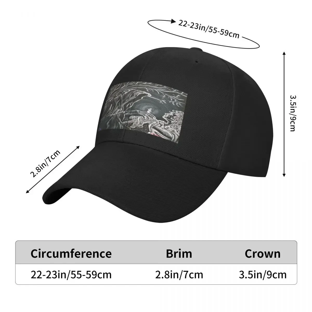 A Child's Grief Baseball Cap Hat Man For The Sun Big Size Hat Golf Women Caps Men's