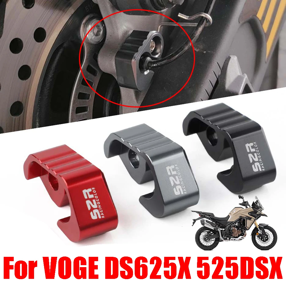 

For VOGE DS625X 625DSX DSX625 625 DSX DS525X DSX525 525DSX DSX 525 Motorcycle Accessories Rear ABS Sensor Protection Cover Guard