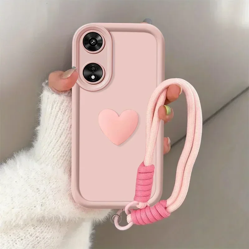 3D Love Heart Lanya…