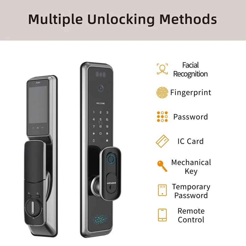 Security Intelligent Door Lock Fingerprint Keyless Door Smart Electronic Door Locks