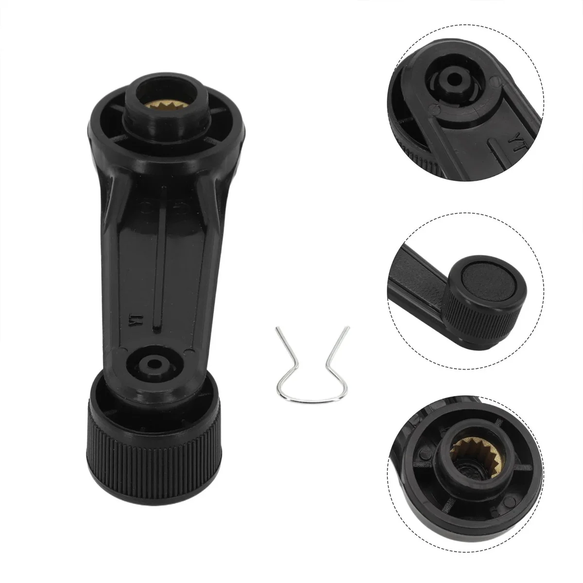 1/2/4PCS Finestra manuale universale per auto Collegare avvolgitore Manovella di sollevamento Avvolgitore Maniglia per finestra per auto di alta qualità Ricambi auto